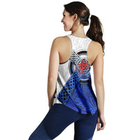 Scotland Pattern Thistle Racerback Tank RLT12 - Wonder Print Shop