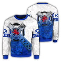 Scotland Pattern Thistle Sweatshirt RLT12 - Wonder Print Shop