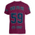 (Custom) Wonder Print Shop T Shirt - Wine Psi Phi V-neck T Shirt RLT8 - Wonder Print Shop