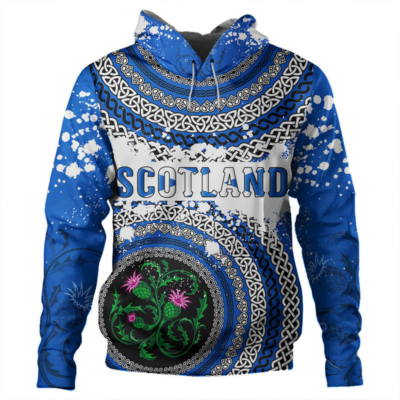 Custom Scotland Celtic Circle Hoodie RLT12 - Wonder Print Shop