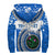 (Custom Text) Scotland Celtic Circle Sherpa Hoodie RLT12 - Wonder Print Shop