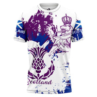 Scotland Lion King's Thistle T Shirt RLT12 - Wonder Print Shop