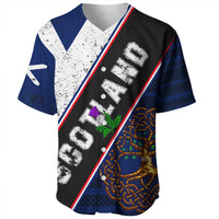 Scotland Pattern Flag Baseball Jersey RLT12 - Wonder Print Shop