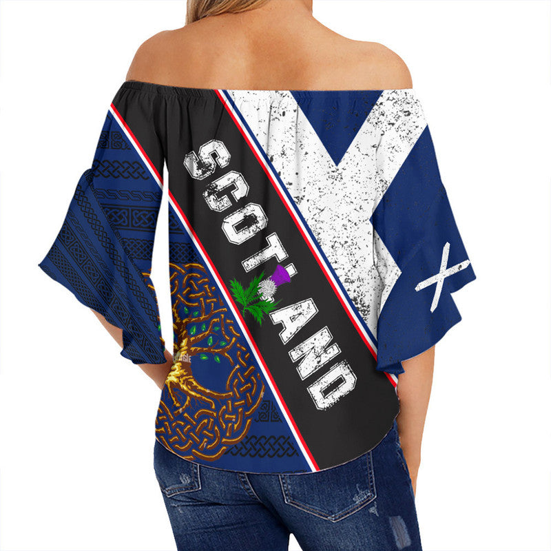 scotland-pattern-flag-off-shoulder-wrap-waist-top
