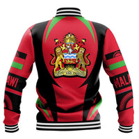 Wonder Print Shop Clothing - Malawi Action Flag Baseball Jacket RLT7 - Wonder Print Shop