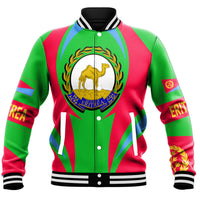 Wonder Print Shop Clothing - Eritrea Action Flag Baseball Jacket RLT7 - Wonder Print Shop