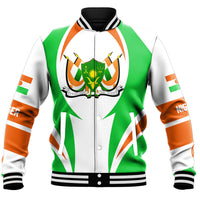 Wonder Print Shop Clothing - Niger Action Flag Baseball Jacket RLT7 - Wonder Print Shop