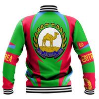 Wonder Print Shop Clothing - Eritrea Action Flag Baseball Jacket RLT7 - Wonder Print Shop