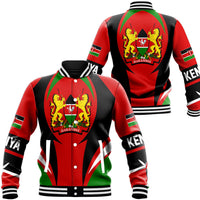 Wonder Print Shop Clothing - Kenya Action Flag Baseball Jacket RLT7 - Wonder Print Shop