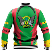 Wonder Print Shop Clothing - S o Tom and Prncipe Action Flag Baseball Jacket RLT7 - Wonder Print Shop