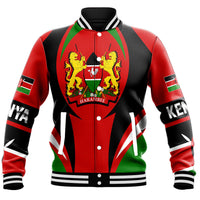 Wonder Print Shop Clothing - Kenya Action Flag Baseball Jacket RLT7 - Wonder Print Shop