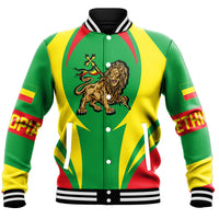 Wonder Print Shop Clothing - Ethiopia Action Flag Baseball Jacket RLT7 - Wonder Print Shop