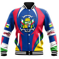 Wonder Print Shop Clothing - Central Africa Action Flag Baseball Jacket RLT7 - Wonder Print Shop