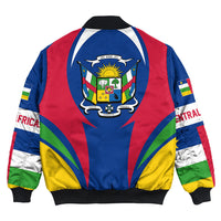 Getteestore Clothing - Central Africa Action Flag Bomber Jacket RLT7 - Wonder Print Shop