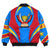 Getteestore Clothing - Democratic Republic Of The Congo Action Flag Bomber Jacket RLT7 - Wonder Print Shop