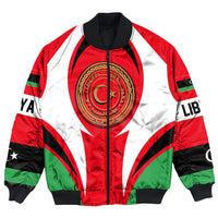 Getteestore Clothing - Libya Action Flag Bomber Jacket RLT7 - Wonder Print Shop
