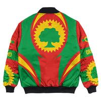 Getteestore Clothing - Oromo Action Flag Bomber Jacket RLT7 - Wonder Print Shop
