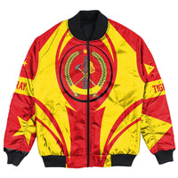 Wonder Print Shop Clothing - Tigray Action Flag Bomber Jacket RLT7 - Wonder Print Shop