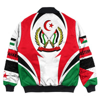 Wonder Print Shop Clothing - Western Sahara Action Flag Bomber Jacket RLT7 - Wonder Print Shop