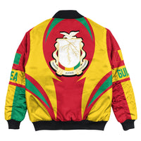 Wonder Print Shop Clothing - Guinea Bissau Action Flag Bomber Jacket RLT7 - Wonder Print Shop
