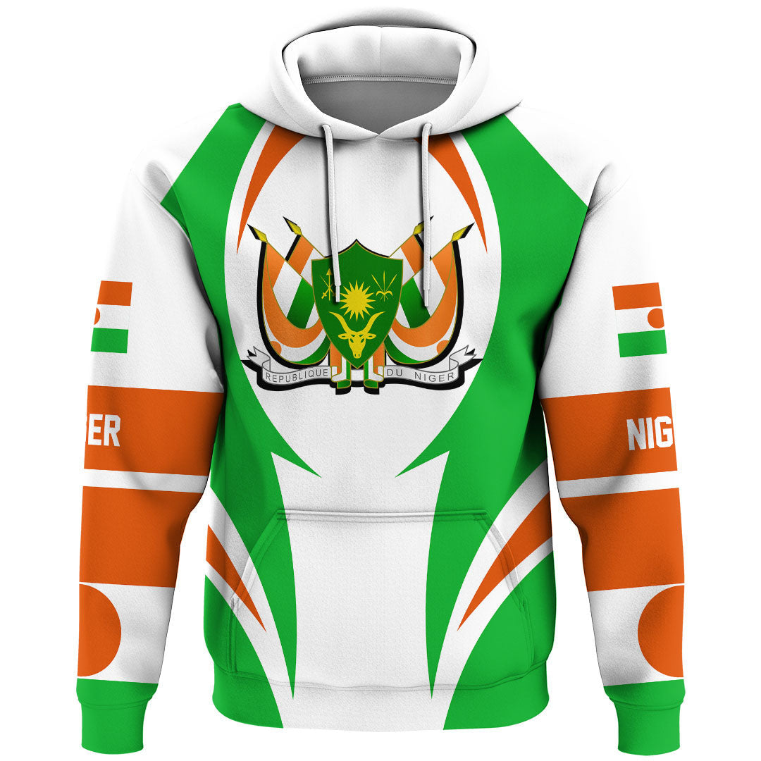 Niger Hoodie Action Flag RLT7 - Wonder Print Shop