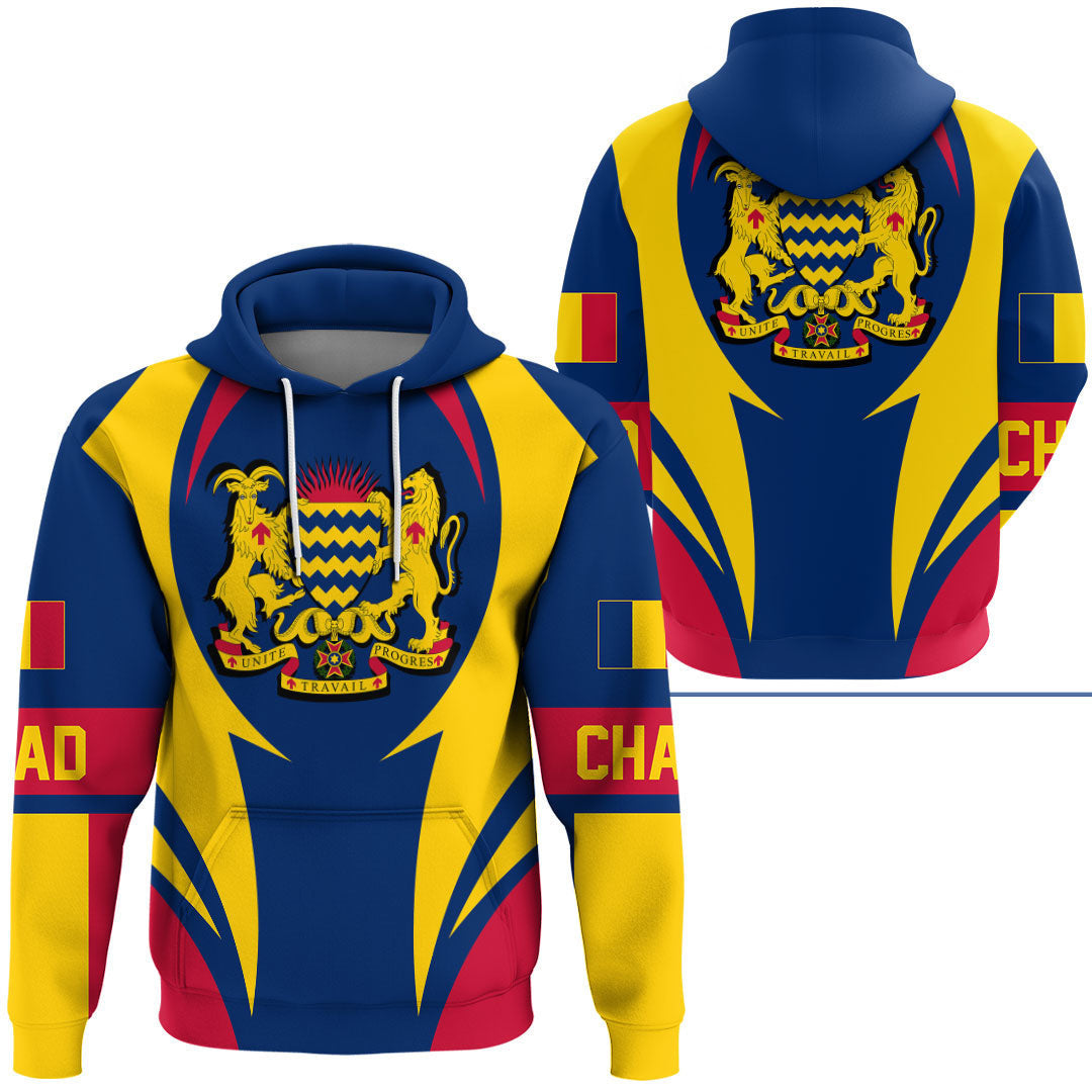 Chad Hoodie Action Flag RLT7 - Wonder Print Shop