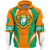 Ivory Coast Hoodie Action Flag RLT7 - Wonder Print Shop