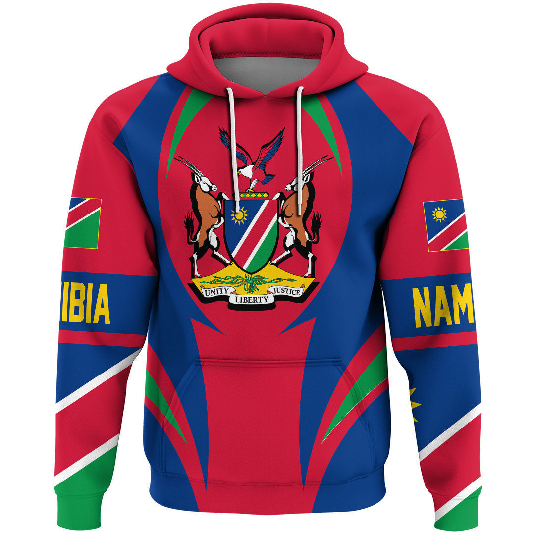 Nambia Hoodie Action Flag RLT7 - Wonder Print Shop
