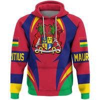 Mauritius Hoodie Action Flag RLT7 - Wonder Print Shop