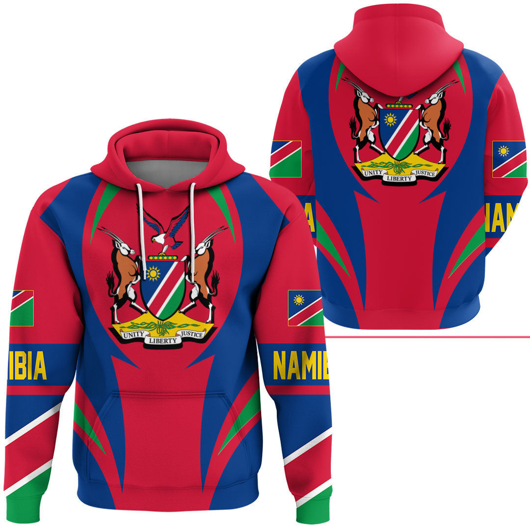 Nambia Hoodie Action Flag RLT7 - Wonder Print Shop