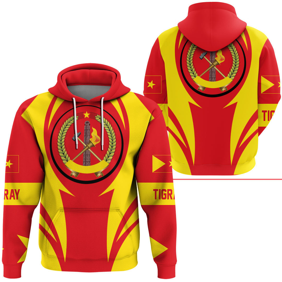 Tigray Hoodie Action Flag RLT7 - Wonder Print Shop