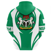 Nigeria Hoodie Action Flag RLT7 - Wonder Print Shop