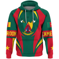 Cameroon Hoodie Action Flag RLT7 - Wonder Print Shop