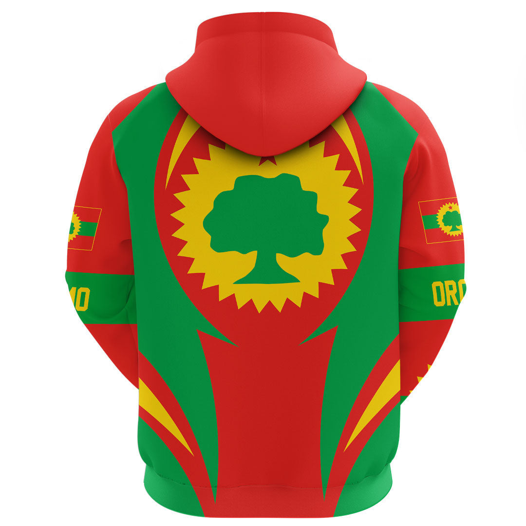 Oromo Hoodie Action Flag RLT7 - Wonder Print Shop