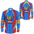Wonder Print Shop Clothing - Democratic Republic Of The Congo Action Flag Long Sleeves Button Shirt RLT7 - Wonder Print Shop