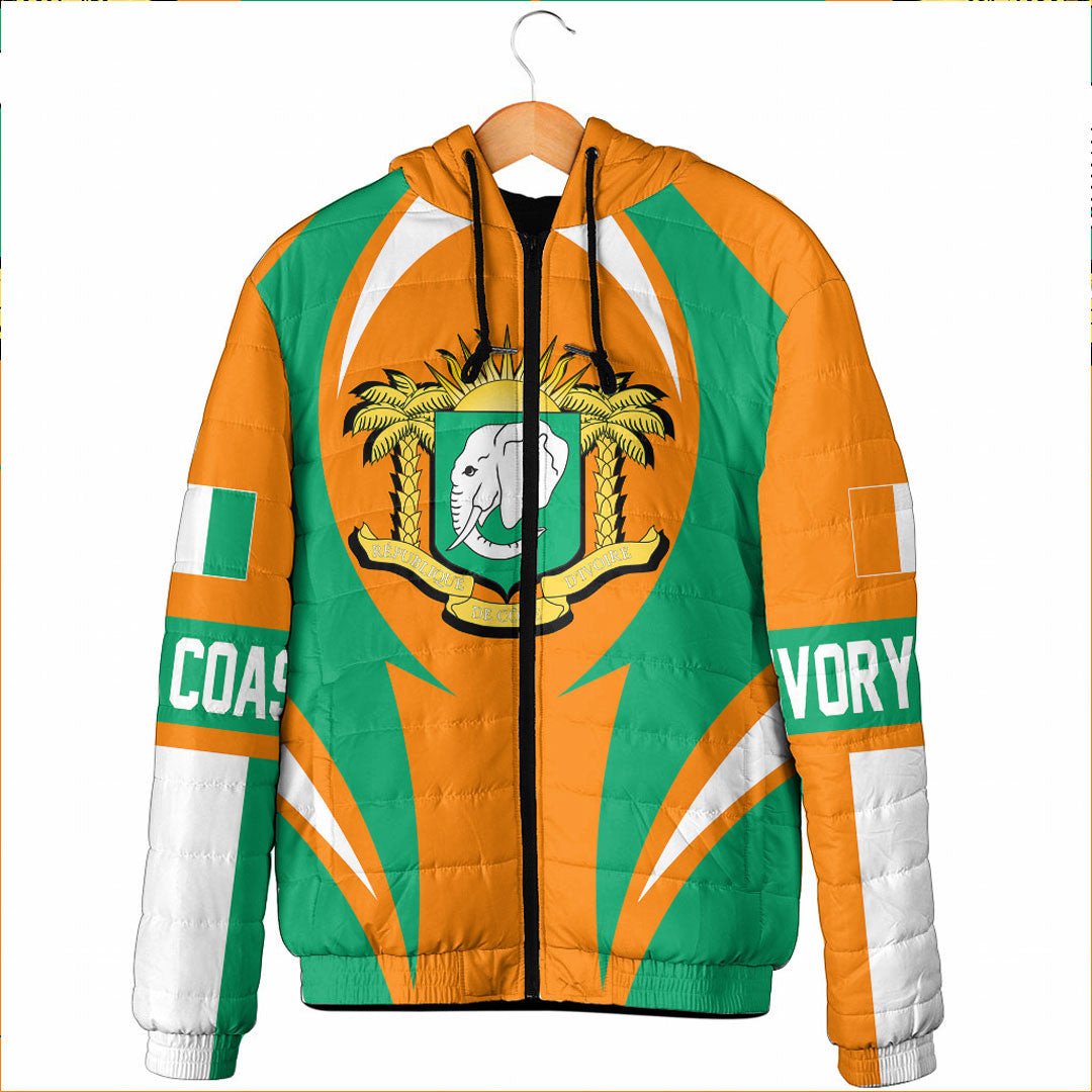 wonder-print-shop-clothing-ivory-coast-action-flag-padded-hooded-jacket