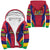 Wonder Print Shop Clothing - Mauritius Action Flag Sherpa Hoodie RLT7 - Wonder Print Shop