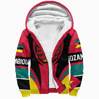 Wonder Print Shop Clothing - Mozambique Action Flag Sherpa Hoodie RLT7 - Wonder Print Shop