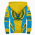 Wonder Print Shop Clothing - Rwanda Action Flag Sherpa Hoodie RLT7 - Wonder Print Shop