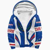 Wonder Print Shop Clothing - Cape Verde Action Flag Sherpa Hoodie RLT7 - Wonder Print Shop