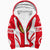 Wonder Print Shop Clothing - Tunisia Action Flag Sherpa Hoodie RLT7 - Wonder Print Shop