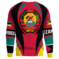 Wonder Print Shop Clothing - Mozambique Action Flag Sweatshirts RLT7 - Wonder Print Shop