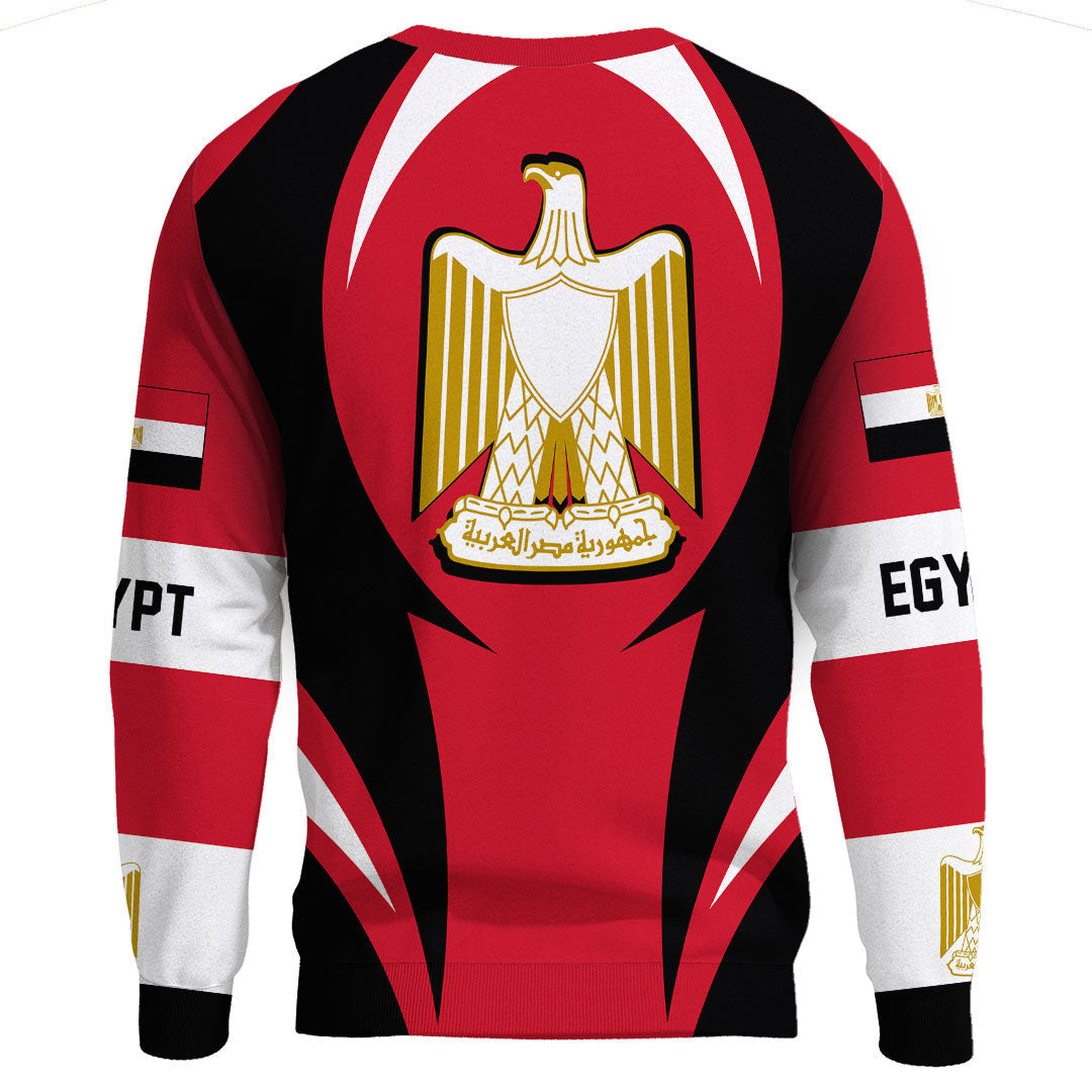 Wonder Print Shop Clothing - Egypt Action Flag Sweatshirts RLT7 - Wonder Print Shop