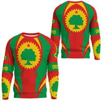 Wonder Print Shop Clothing - Oromo Action Flag Sweatshirts RLT7 - Wonder Print Shop