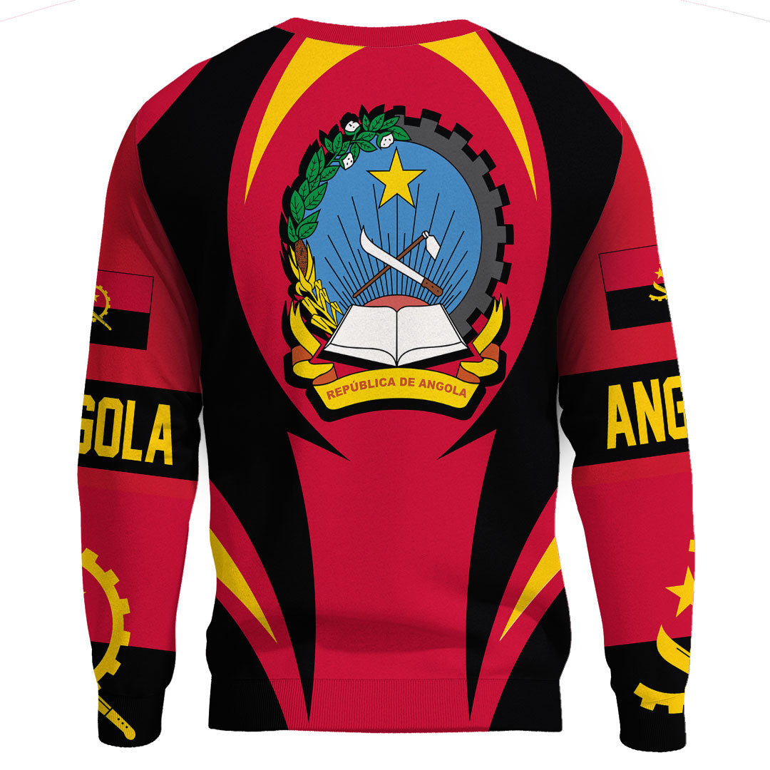 Wonder Print Shop Clothing - Angola Action Flag Sweatshirts RLT7 - Wonder Print Shop