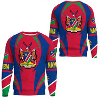 Wonder Print Shop Clothing - Nambia Action Flag Sweatshirts RLT7 - Wonder Print Shop