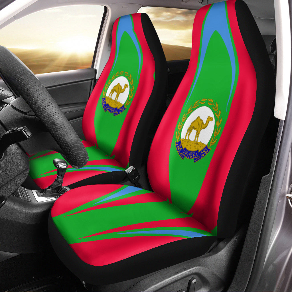 Wonder Print Shop Car Seat Covers - Eritrea Car Seat Covers RLT7 - Wonder Print Shop