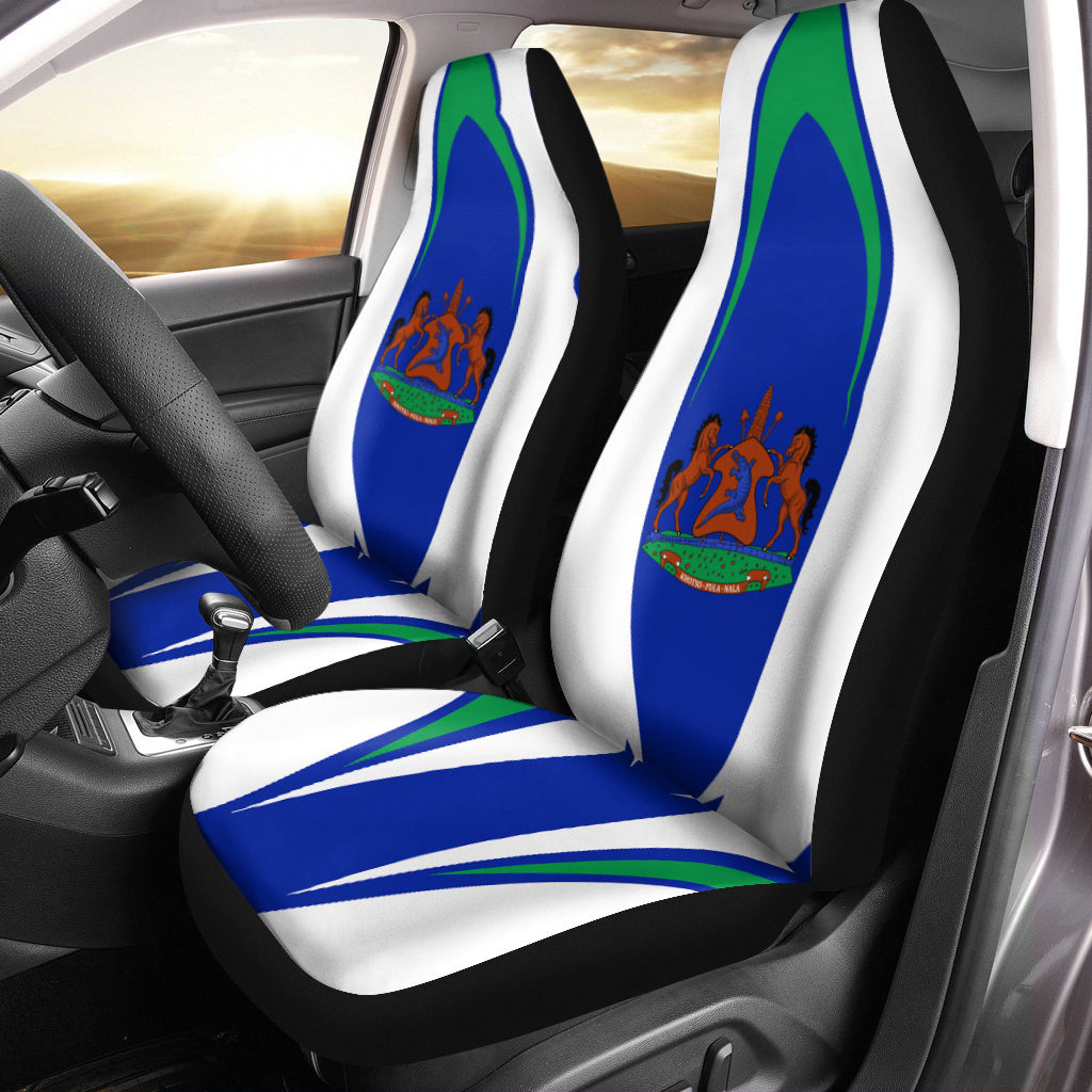 Wonder Print Shop Car Seat Covers - Lesotho Car Seat Covers RLT7 - Wonder Print Shop