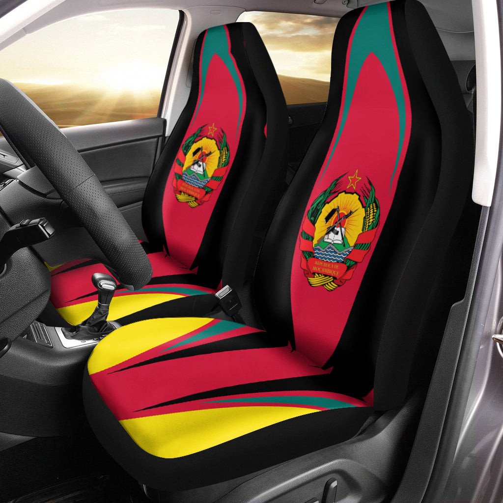Wonder Print Shop Car Seat Covers - Mozambique Car Seat Covers RLT7 - Wonder Print Shop