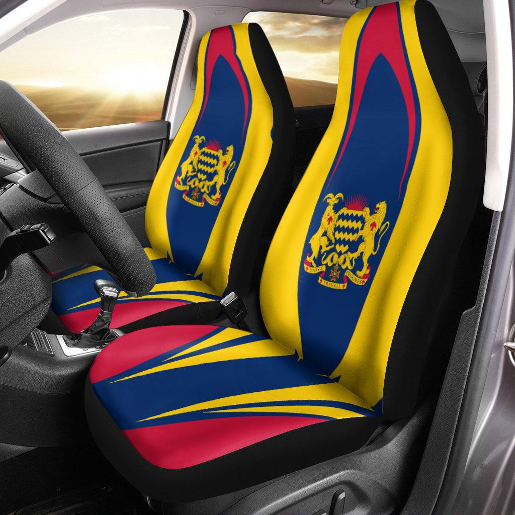 Wonder Print Shop Car Seat Covers - Chad Car Seat Covers RLT7 - Wonder Print Shop